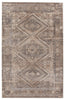 Athenian Lakota Tan & Gray Rug 1