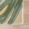 Palmetto Handmade Floral Blue & Green Area Rug