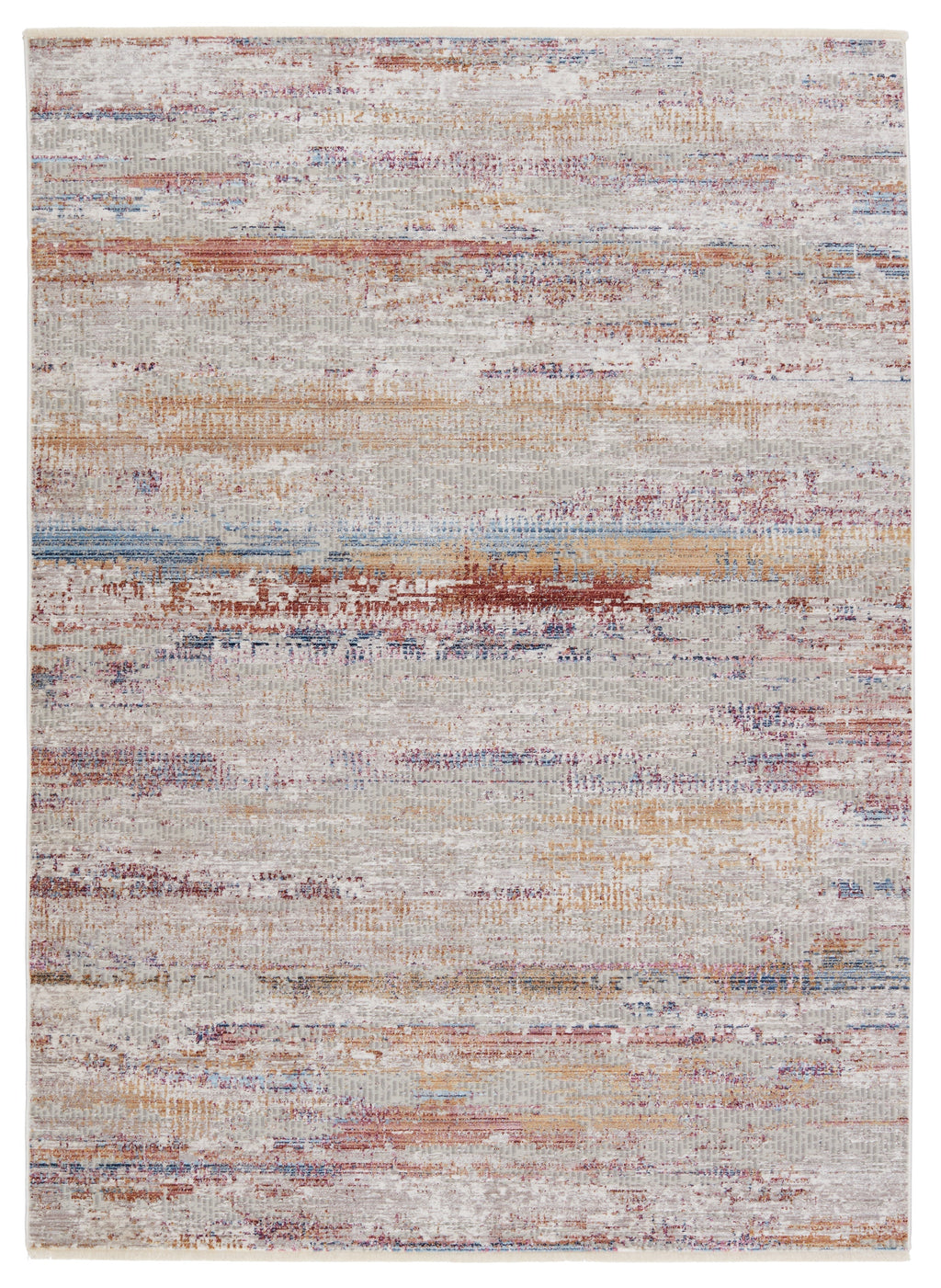 Audun Alzea Light Gray & Multicolor Rug