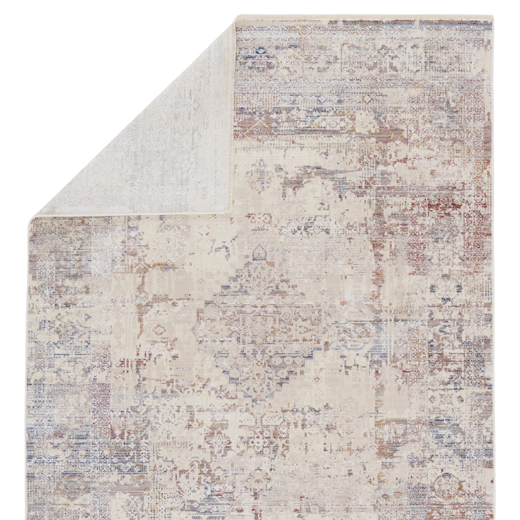 Audun Riven Cream & Multicolor Rug