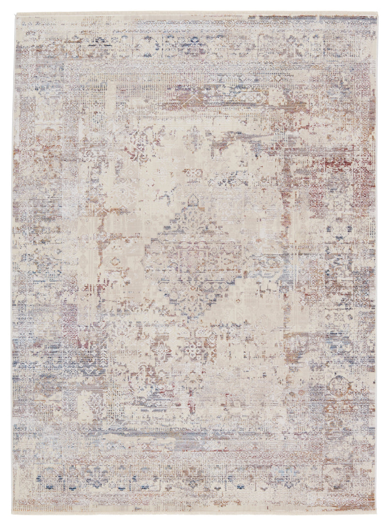 Audun Riven Cream & Multicolor Rug