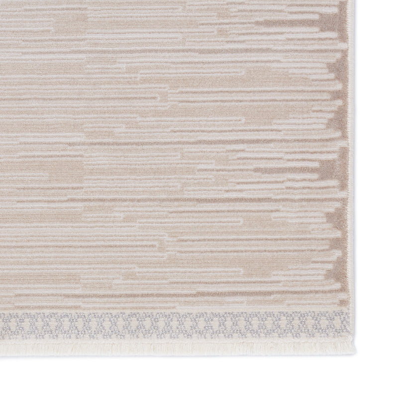 Aura Draven Tan & Cream Rug