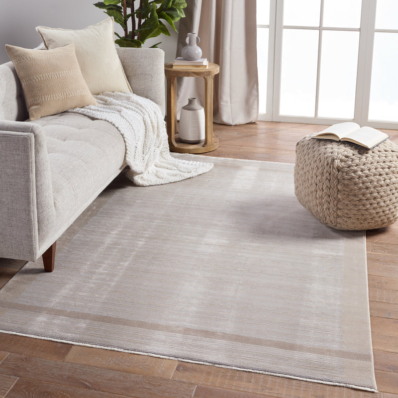 Aura Linus Taupe & Light Gray Rug