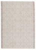 Aura Ozias Cream & Light Brown Rug 1