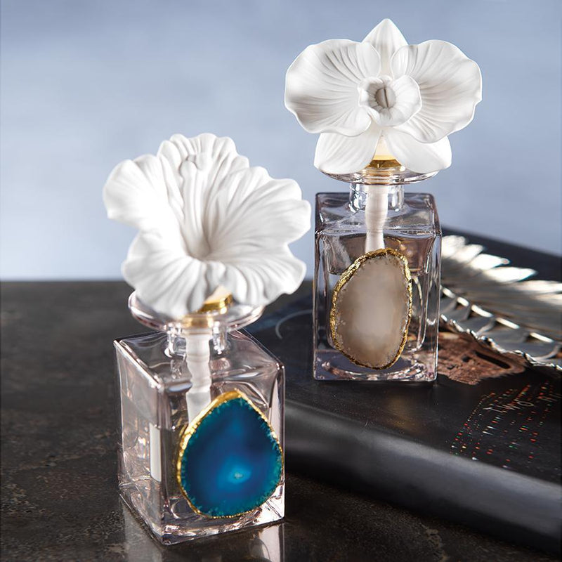 Agate Flower Porcelain Diffusers