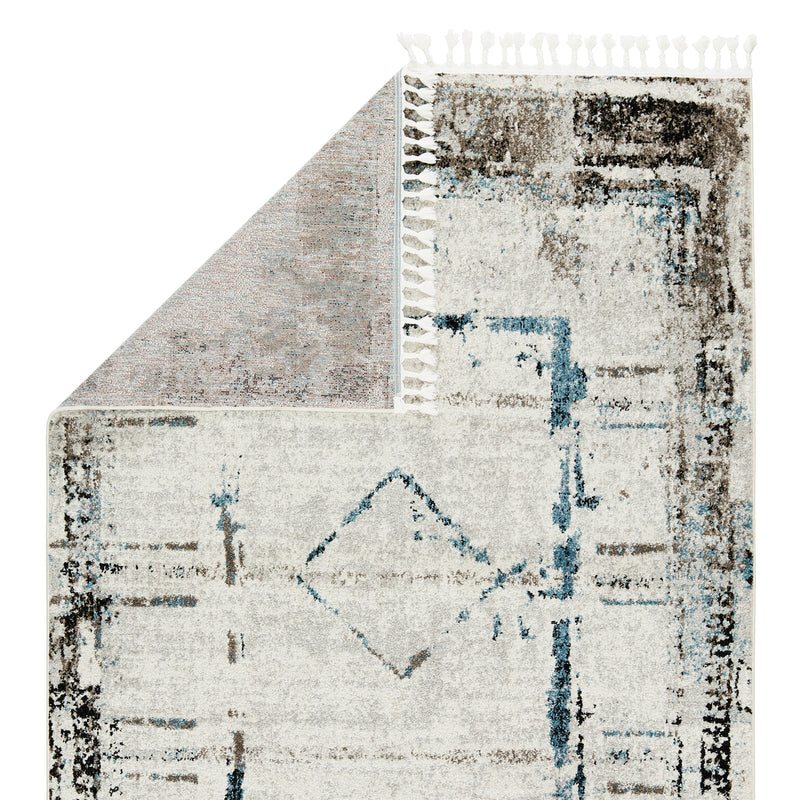 Bahia Aydin Gray & Blue Rug 3