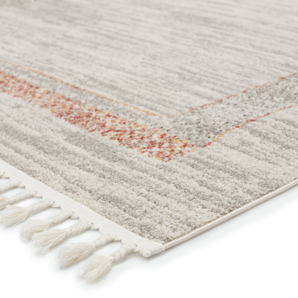 Bahia Adalet Light Gray & Clay Rug 2