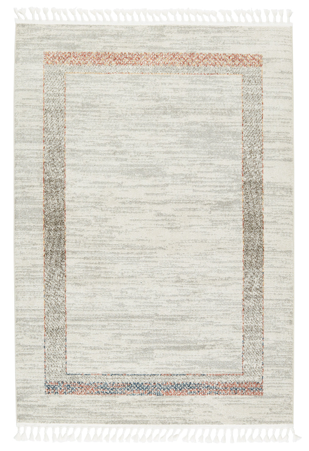 Bahia Adalet Light Gray & Clay Rug 1