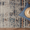 Bahia Camili Blue & Light Orange Rug 7