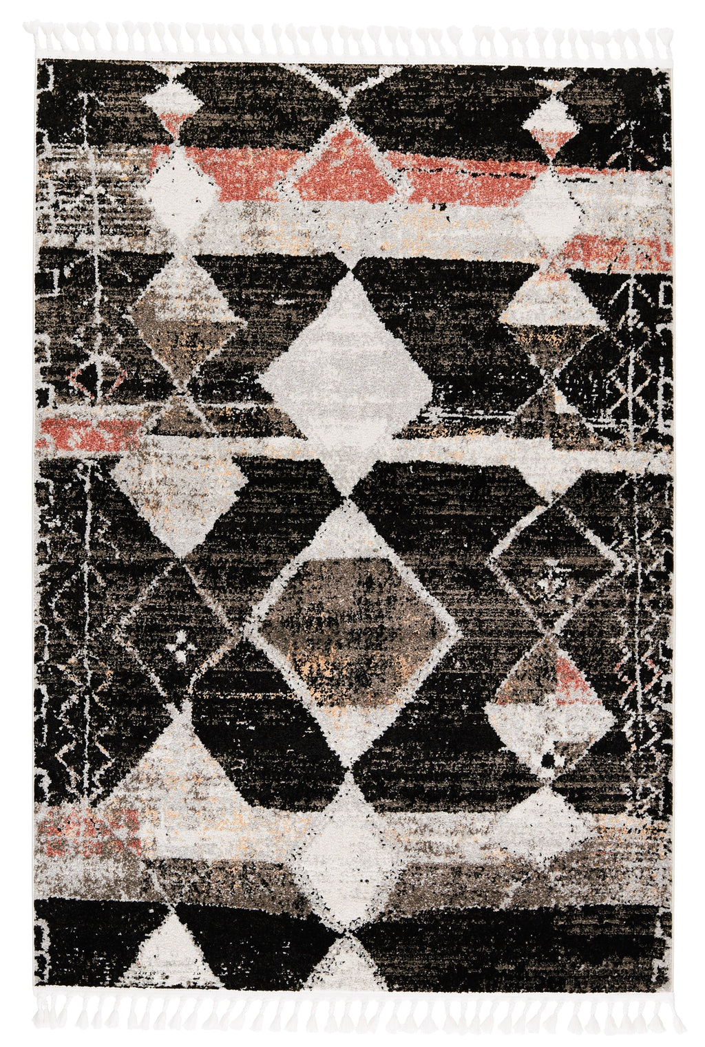 Bahia Artvin Black & Clay Rug 1