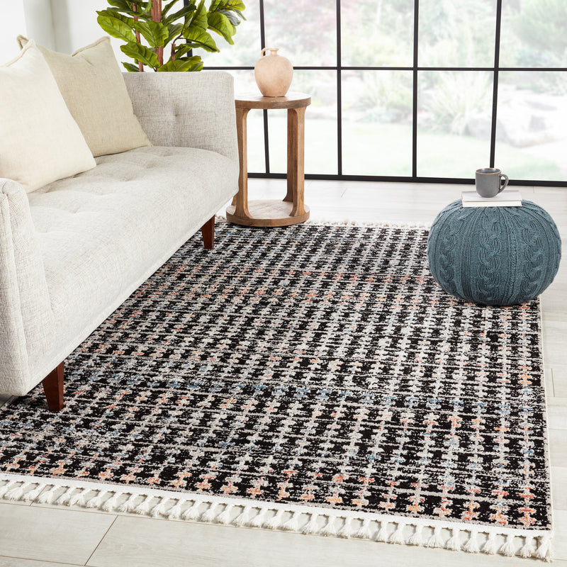 Bahia Kandira Black & Clay Rug 5