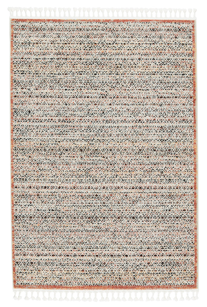 Bahia Sazon Orange & Black Rug 1