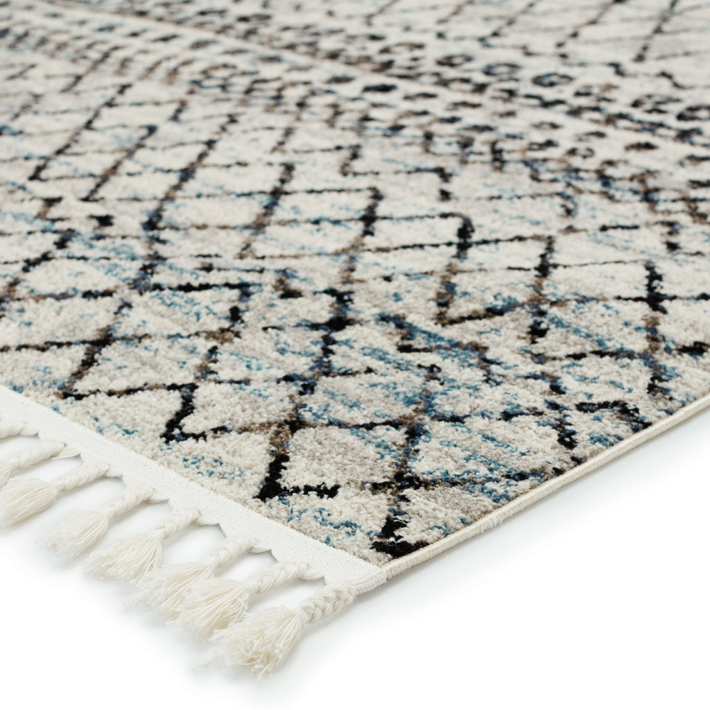 Bahia Kula Black & Blue Rug 2