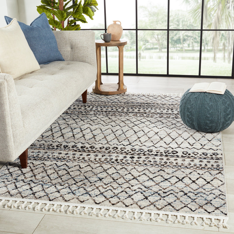 Bahia Kula Black & Blue Rug 5