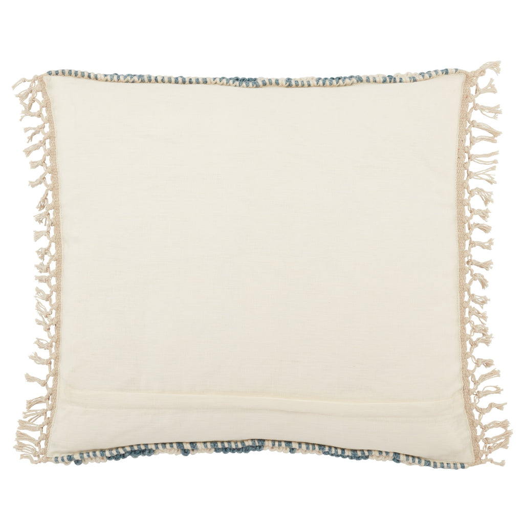 Bayu Takeo Blue & Ivory Pillow 2