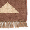 Amman Geometric Rug in Zinfandel & Wood Thrush design by Jaipur Living