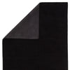 Basis Handmade Solid Black Area Rug