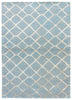 Blue Rug in Lead & Neutral Grey design by Jaipur Living