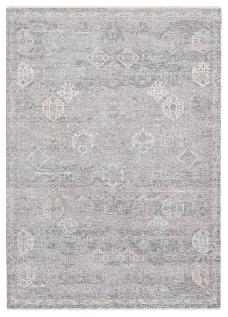 Ballad Kiernan Gray & Beige Rug 1