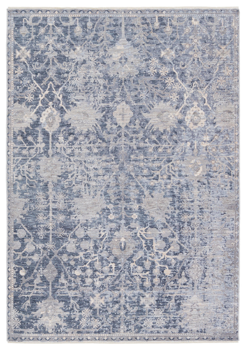 Ballad Seraph Blue & Gray Rug 1