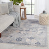 Ballad Rune Gray & Navy Rug 4