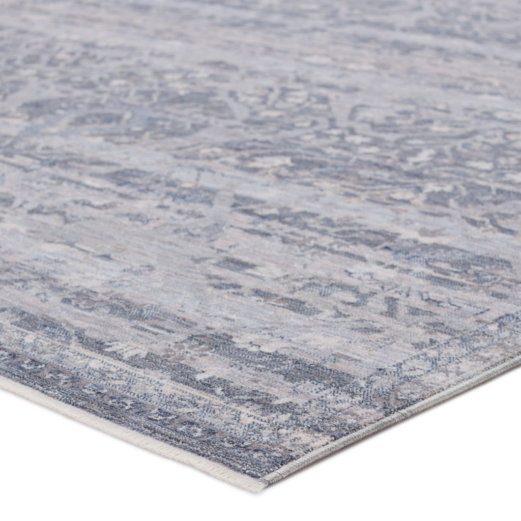 Ballad Evolet Gray & Blue Rug 2