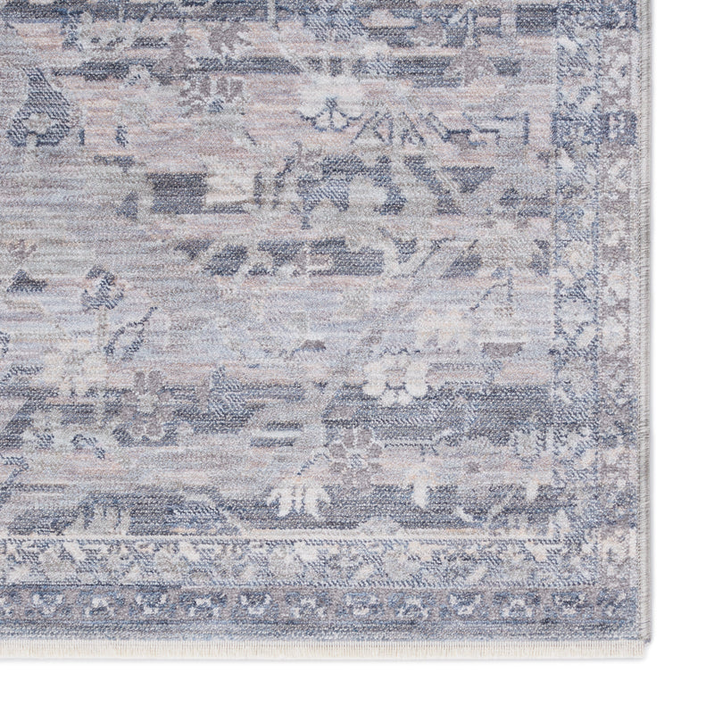 Ballad Evolet Gray & Blue Rug 4