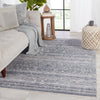 Ballad Evolet Gray & Blue Rug 5