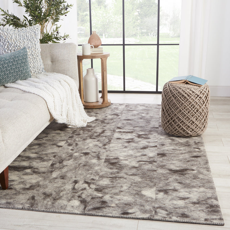 Catarina Handmade Animal Grey & Black Rug by Jaipur Living