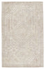 Blythe Arlowe Reversible Handwoven Light Taupe & Cream Rug 1