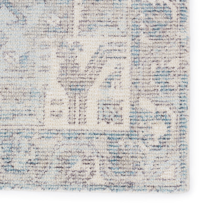 Blythe Arlowe Reversible Handwoven Light Blue & Gray Rug 4