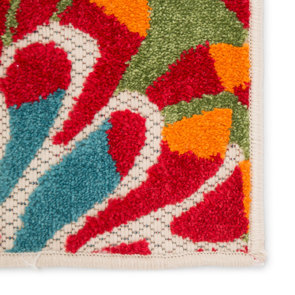 Balfour Indoor/ Outdoor Floral Multicolor Area Rug