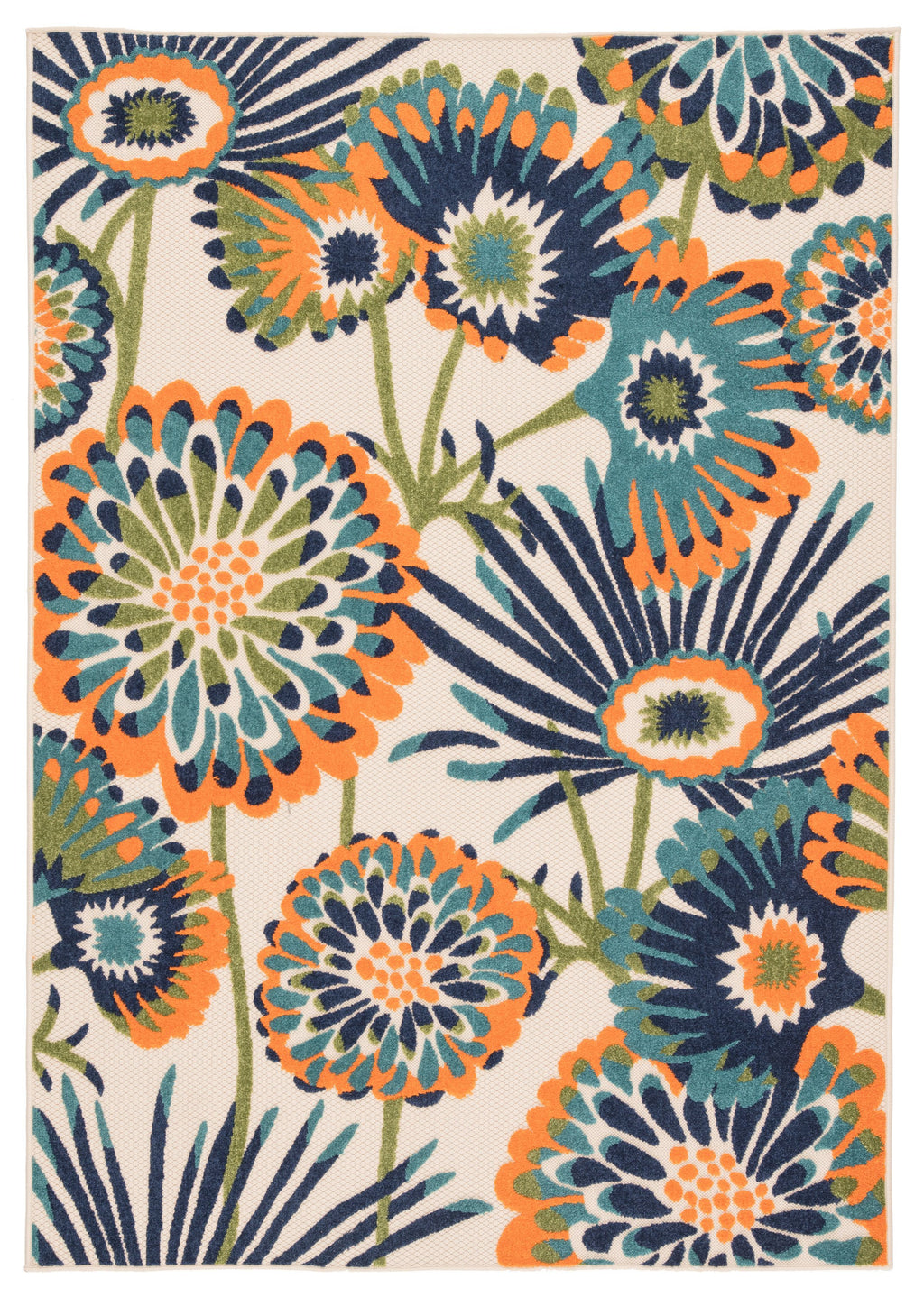 Balfour Indoor/ Outdoor Floral Multicolor Area Rug