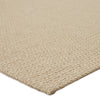 Emere Handmade Solid Beige Rug