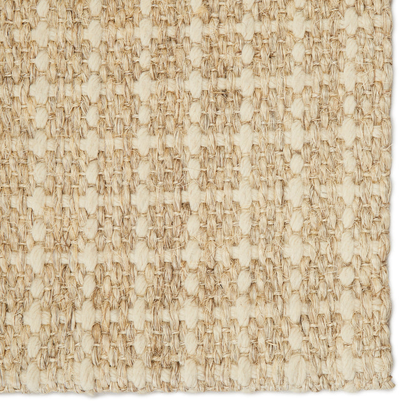 Tane Handmade Solid Beige & Ivory Rug