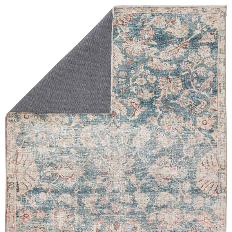 Boheme Bardia Dark Teal & Rust Rug