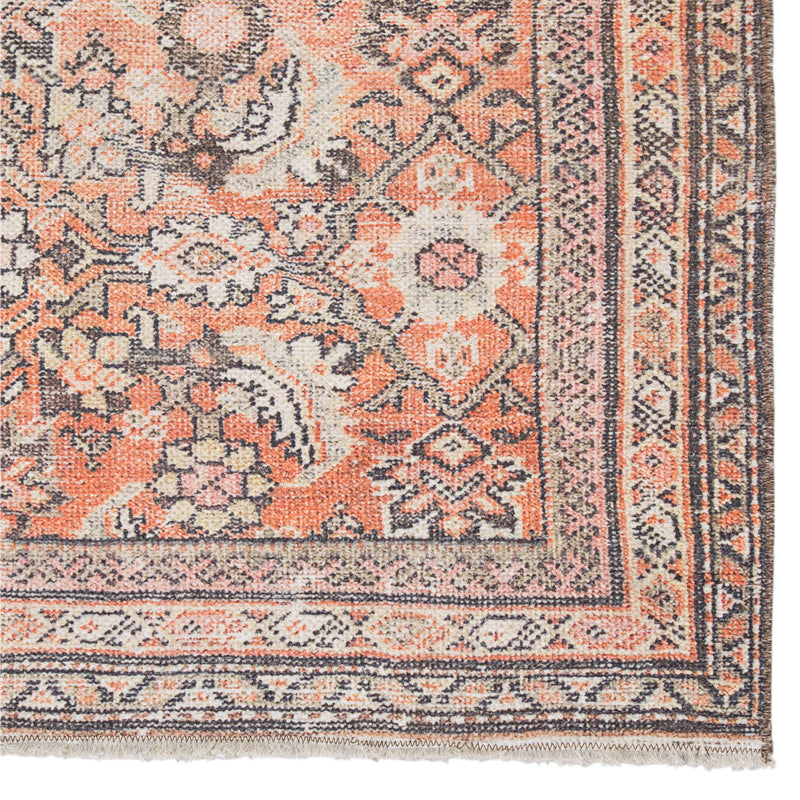 Thistle Oriental Orange/ Cream Rug by Jaipur Living