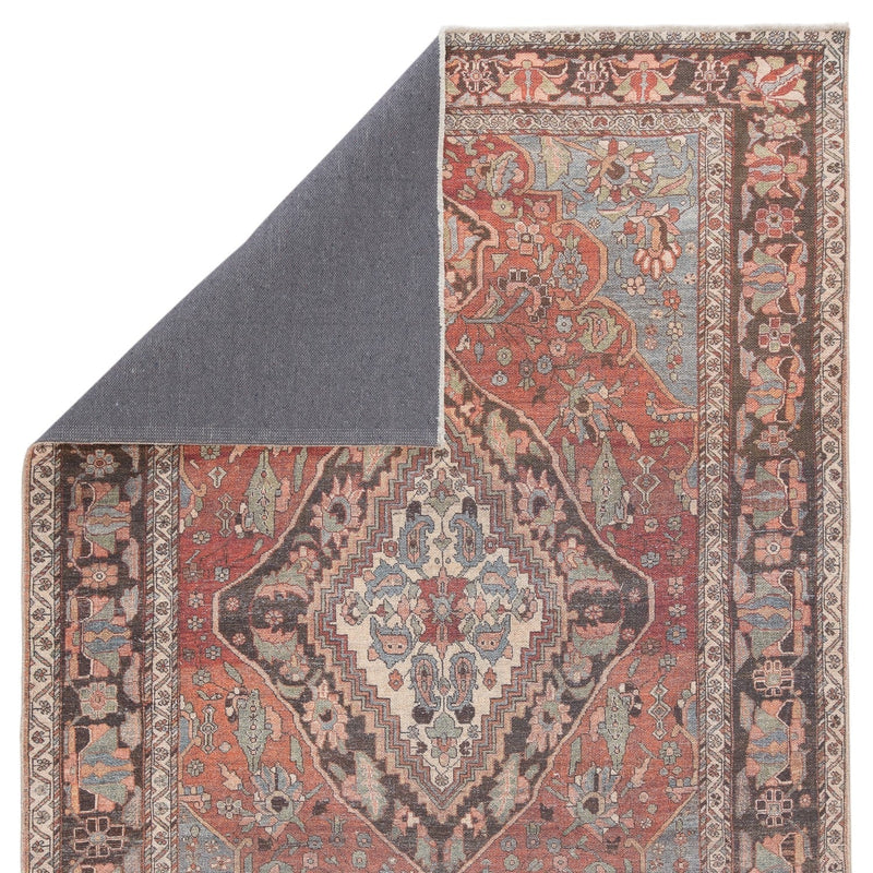 Boheme Wesleyan Rust & Gray Rug