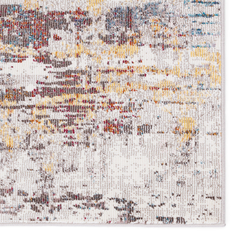 Janus Abstract Rug in Multicolor & White by Jaipur Living