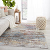 Janus Abstract Rug in Multicolor & White by Jaipur Living