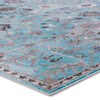 Zaniah Trellis Rug in Light Blue & Gray by Jaipur Living