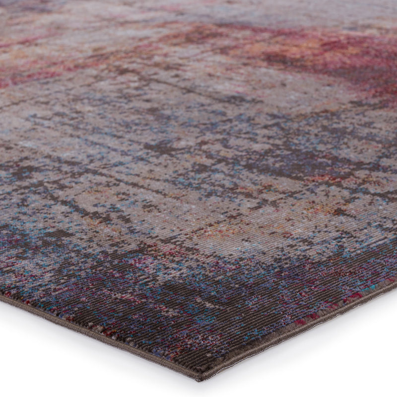 Borealis Hoku Magenta & Gray Rug 2