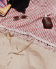 Laurens Pink Stripe Beach Towel