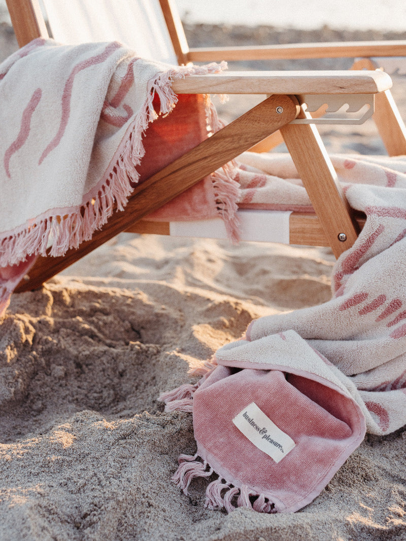 Le Basque Pink The Beach Towel