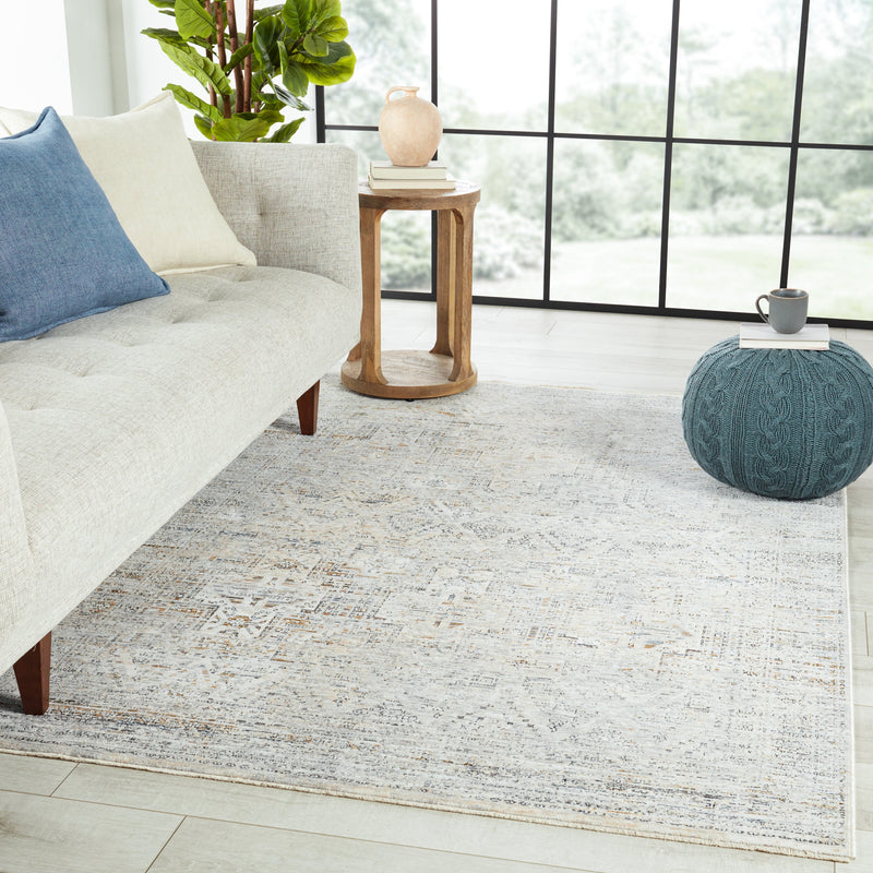 Branham Nala Light Gray & Gold Rug 5