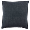 Burbank Blanche Reversible Down Dark Blue Pillow 1