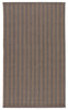 Madaket Handmade Indoor/Outdoor Stripes Rug in Taupe & Gray