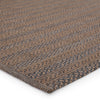 Madaket Handmade Indoor/Outdoor Stripes Rug in Taupe & Gray