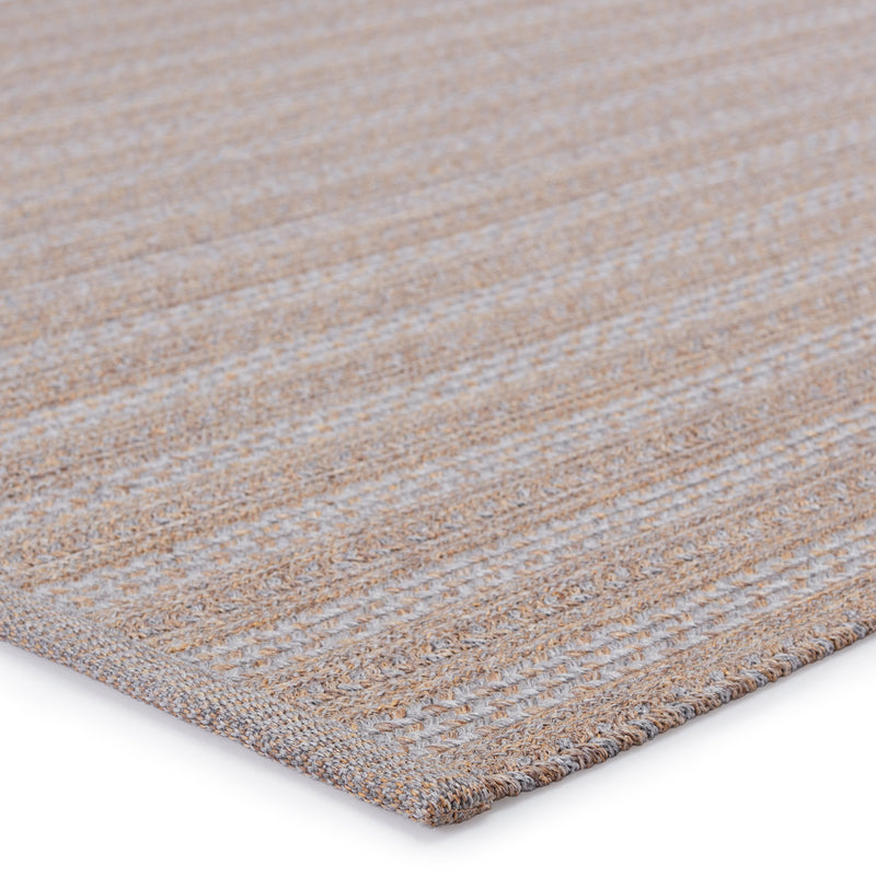 Topsail Indoor/Outdoor Striped Grey & Taupe Rug