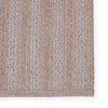 Topsail Indoor/Outdoor Striped Grey & Taupe Rug